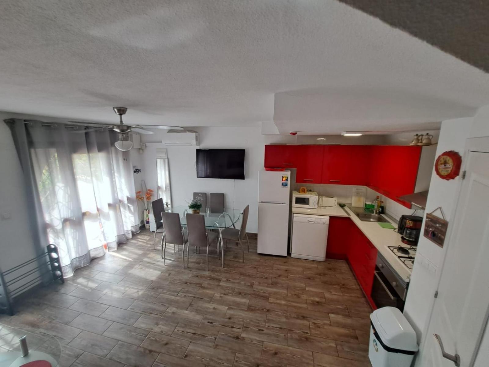 Bungalo En Primera Linea De La Playa 엘 캄펠로 외부 사진
